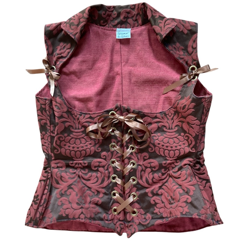 Underbust corset  with Ribbon Details